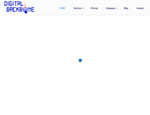 Tablet Screenshot of digitalbackbone.com